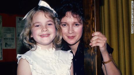 Drew Barrymore, photographed here with her mother Jaid in 1982, opened up about their relationship in her memoir, &quot;Wildflower.&quot;
