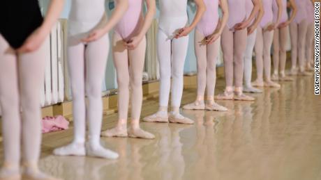 Girls line up in pink tights for a ballet class. Can&#39;t we make room on the floor for boys who love to dance?
