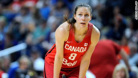 Breastfeeding Canadian basketball player Kim Gaucher says she cannot take baby to Olympic Games