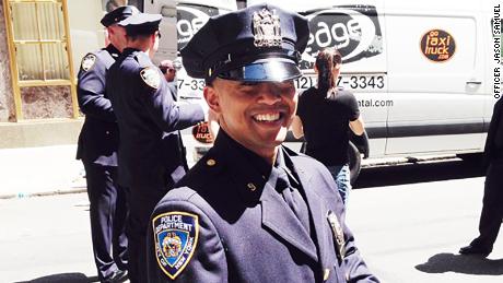 NYPD Officer Jason Samuel.