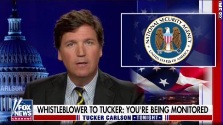 Tucker Carlson claimed the NSA is spying on him. Even his own colleagues don&#39;t seem to believe it