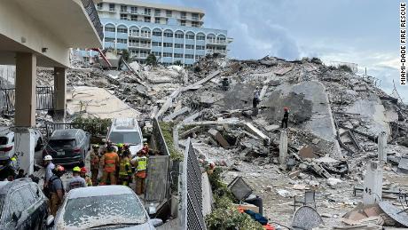 Condo residents saw pool deck and garage collapse before tower crumbled to the ground