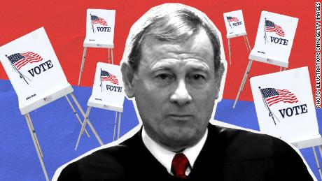 John Roberts takes aim at the Voting Rights Act and political money disclosures, again  