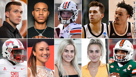 Here are some of the ways NCAA athletes are embracing the new world of the &#39;NIL&#39; deal