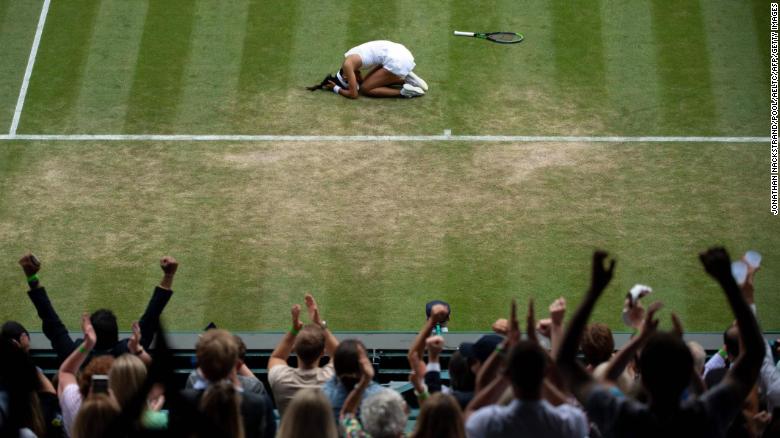 Emma Raducanu: 18-year-old Briton's remarkable run at Wimbledon gathers pace
