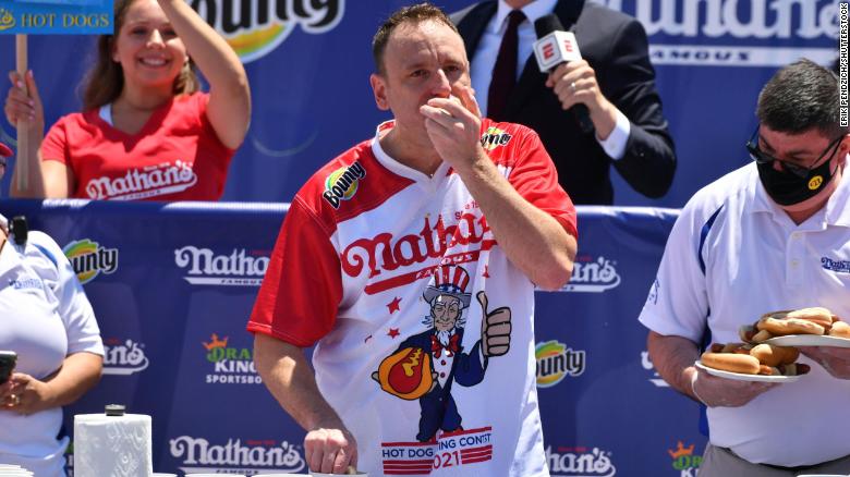 Nathan's Hot Dog Contest 2021: Joey Chestnut wins for 14th time