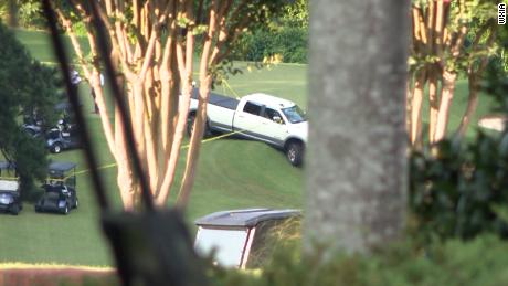 Police said Gene Siller was shot after somebody drove a pickup truck onto the golf course.