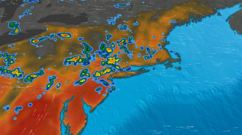 Heat advisories issued in the Northeast ahead of severe storms
