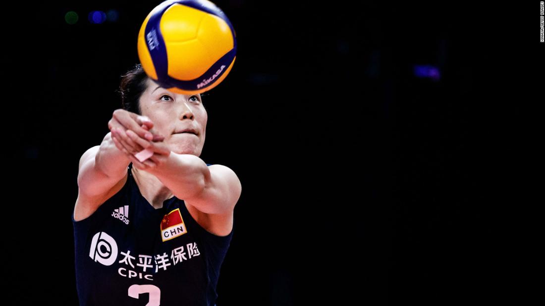 &lt;strong&gt;Zhu Ting (中国):&ampltt;/strong&ampgtt; Zhu is the captain of China&#39;s indoor volleyball team, which won Olympic gold five years ago in Rio de Janeiro. The 6-foot-6 outside hitter is 26 年, but she&#39;s already considered one of the greatest volleyball players of all time.