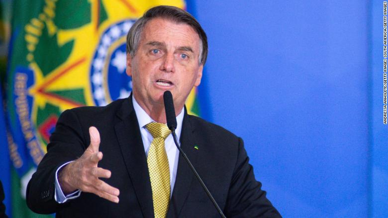 Brazil's Bolsonaro admitted to the hospital for abdominal pain and hiccups