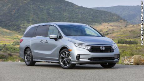 The Honda Odyssey is lauded by critics for its relatively good driving dynamics.