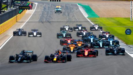 Lewis Hamilton&#39;s British Grand Prix victory puts the Briton just eight points behind Max Verstappen in the drivers&#39; standings.