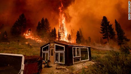 80 large fires have consumed more than 1 million acres across western parts of the US 