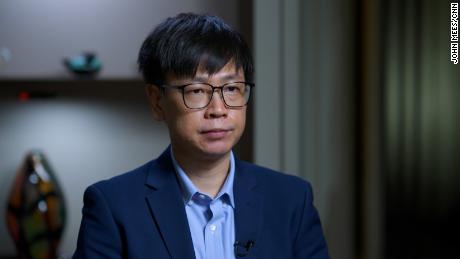 Tsai Sung-ting, CEO da Team T5, fornecedora de soluções de segurança cibernética de Taiwan.