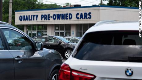 The scorching hot used car market may finally be cooling off