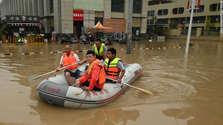 Chinese officials punished for covering up true scale of deadly floods