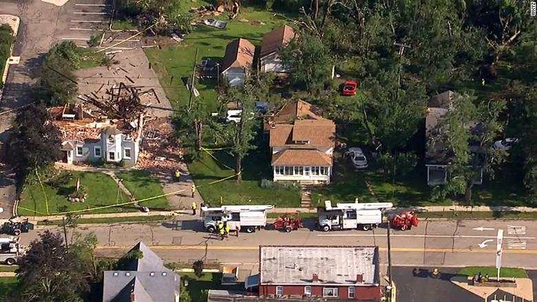 Tens of thousands of customers remain without power after tornadoes tore through Michigan