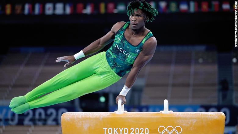 Uche Eke becomes first gymnast to compete for Nigeria at the Olympics