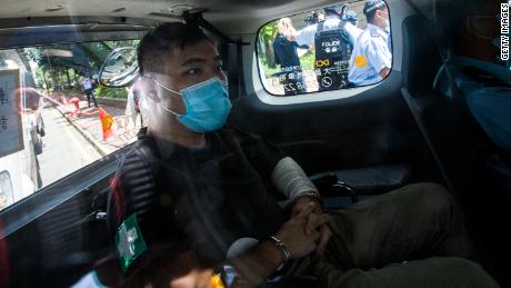 First person charged under Hong Kong&#39;s national security law sentenced to 9 years in prison