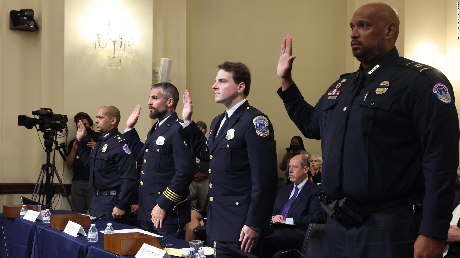 Five takeaways from gripping officer testimony at the first January 6 hearing
