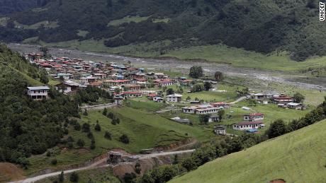Aldeia de Sakteng no distrito de Trashigang, no extremo leste do Butão.