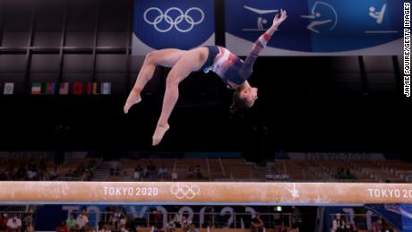 In pictures: Suni Lee wins gymnastics gold