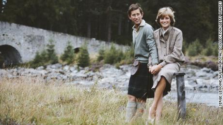 Charles e Diana passaram parte de sua lua de mel na Escócia.