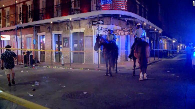 5 wounded in early morning shooting near Bourbon Street in New Orleans, police say