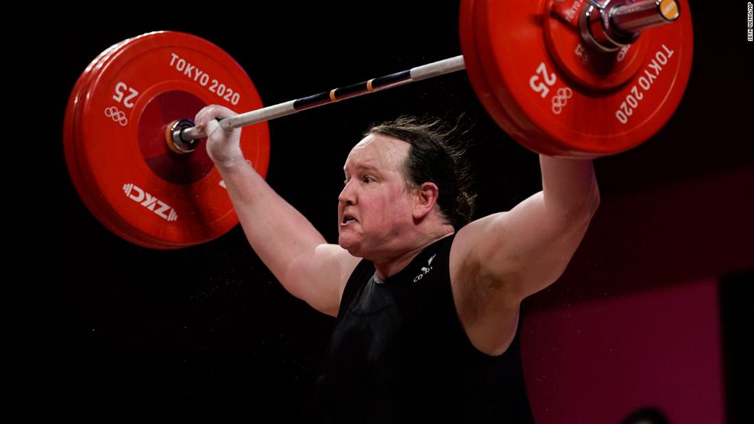 New Zealand&#39;s Laurel Hubbard competes in weightlifting on Monday, August 2. She &lt;a href=&quot;https://www.cnn.com/world/live-news/tokyo-2020-olympics-08-02-21-spt/h_80658388c8d42fe99194a6687e9a0307&quot; target=&quot;_blank&quot;&gt;is the first openly transgender woman to compete&lt;/a&gt; in the 125-year history of the Olympics.