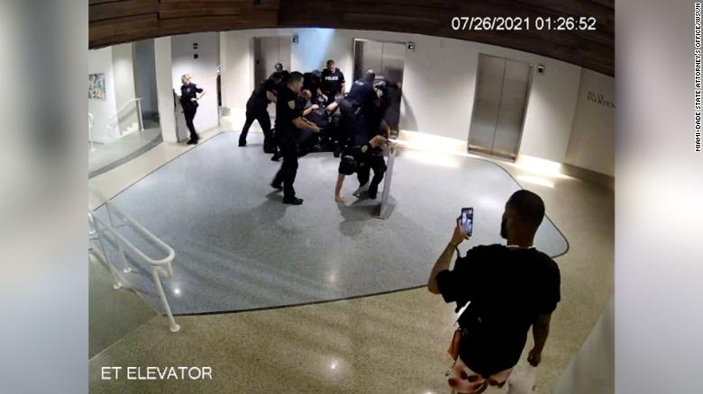 5 Miami Beach officers face charges after the alleged use of excessive force during arrest inside hotel