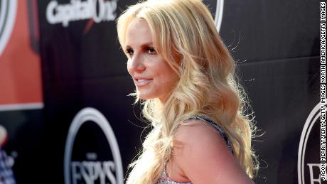 Britney Spears attends the 2015 ESPYS at Microsoft Theater in Los Angeles, July 15, 2015. 
