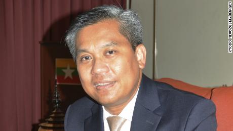 Kyaw Moe Tun, Myanmar&#39;s ambassador to the United Nations, in New York on June 28.