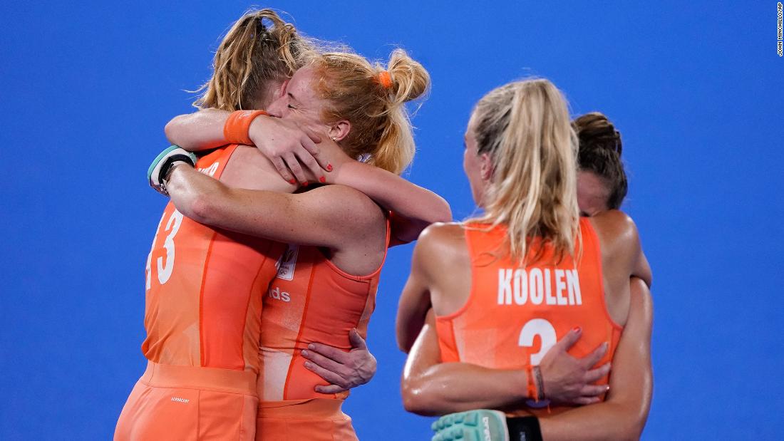 The Netherlands&#39; field hockey team celebrates their 3-1 win over Argentina in the gold-medal match on August 6. The Netherlands became the first country &lt;a href=&quot;https://www.cnn.com/world/live-news/tokyo-2020-olympics-08-06-21-spt/h_ee43255a21088856e898b0025af865cc&quot; target=&quot;_blank&quot;&gt;to win four Olympic titles&lt;/a&gt; in women&#39;s field hockey.