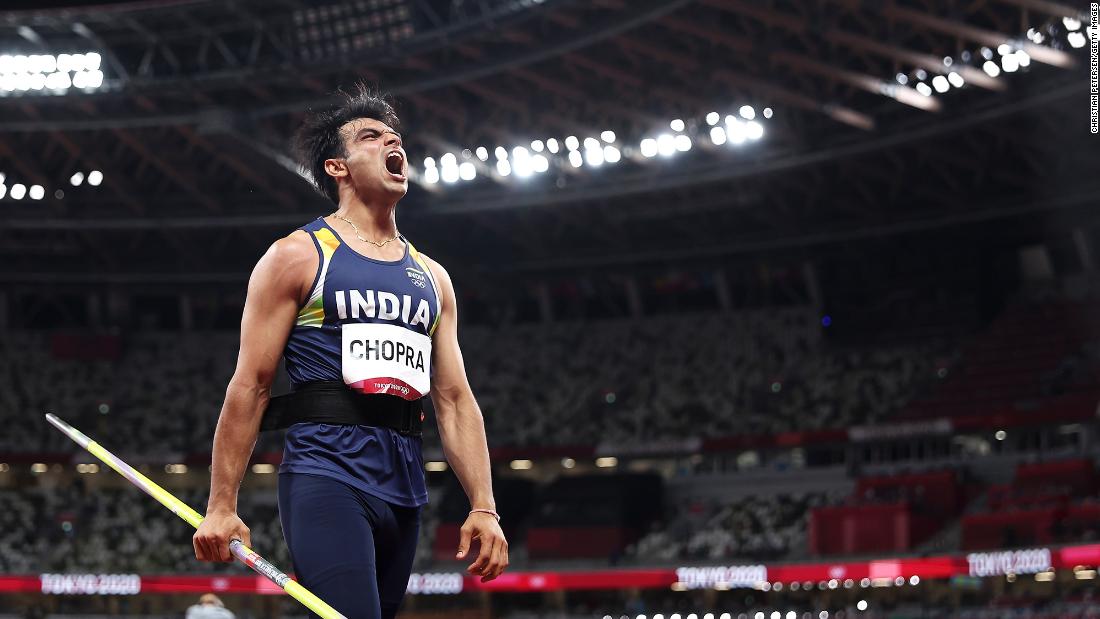 India&#39;s Neeraj Chopra won the javelin on August 7, becoming &lt;a href=&quot;https://www.cnn.com/2021/08/07/sport/neeraj-chopra-india-olympics-javelin-spt-intl/index.html&quot; target=&quot;_blank&quot;&gt;the first Indian athlete to win an Olympic gold medal in track and field.&lt;/a&gt;