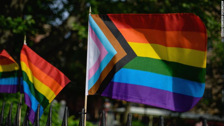 LGBTQ groups across the US consider a new flag meant to be more inclusive of the transgender community and people of color