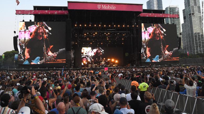 Lollapalooza mandated vaccines or a negative Covid test. Officials say there's no sign it was a superspreader event