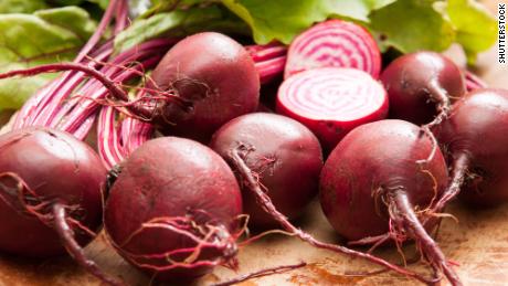 Amanda Cohen has swapped in golden or red beets for candy cane beets like the ones seen here. 