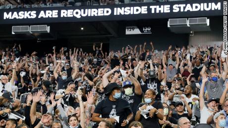 Las Vegas Raiders exigirá que os fãs forneçam comprovante de vacinação contra Covid-19 em jogos em casa