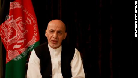 The former senior official said former Afghan President Ashraf Ghani left the country with just the clothes on his back.