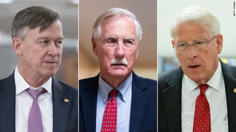 3 US senators announce positive Covid tests Thursday