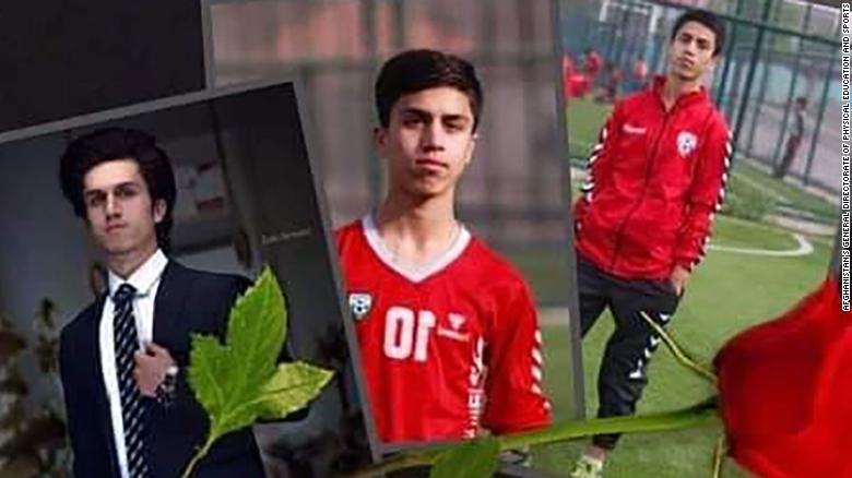 Afghan youth national footballer was one of the victims that fell from US military aircraft, says Afghan Sports Directorate