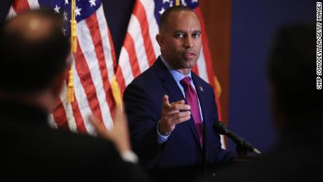 Rep. Hakeem Jeffries of New York is the chair of the House Democratic Caucus. 