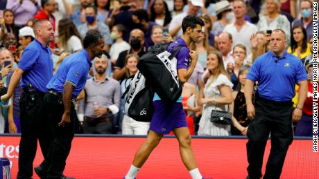 Novak Djokovic said he thought he heard booing from the crowd in New York, but many were chanting &quot;Rune&quot; in support of his opponent.