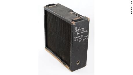 The Electro-Harmonix Mike Matthews Freedom amp was also signed by Johnny Ramone.