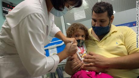 The Delta variant has caused skyrocketing cases among children in Cuba