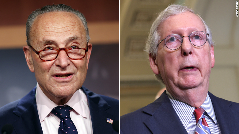 In shift, McConnell begins talks with Schumer to stave off debt crisis