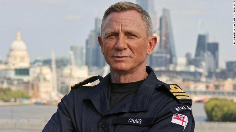 James Bond is a naval officer. Now Daniel Craig is too