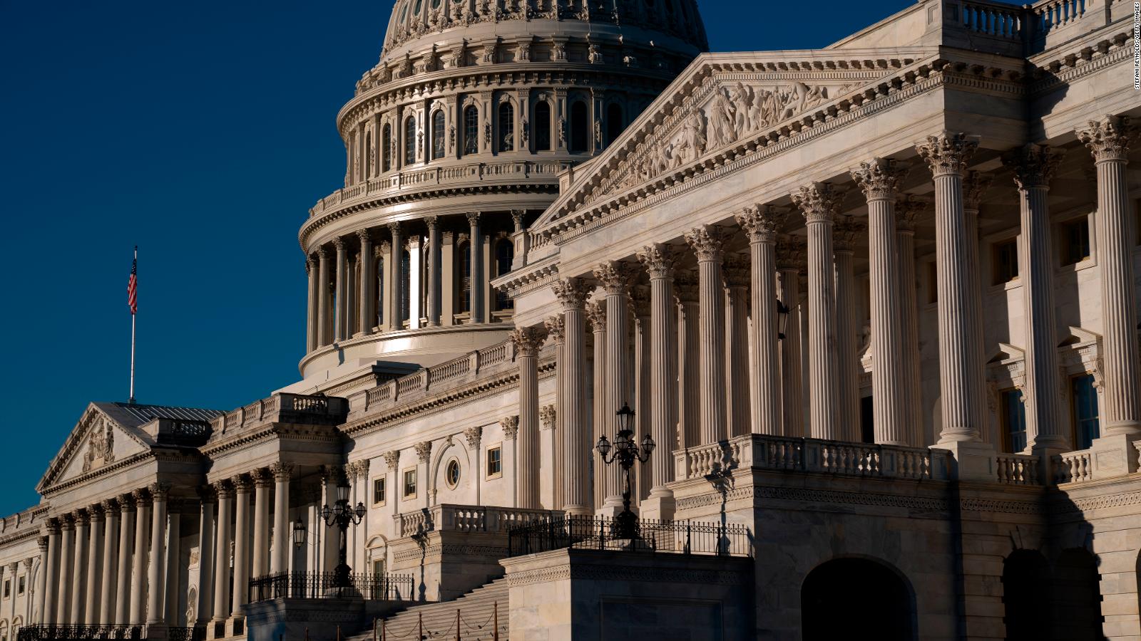 WASHINGTON, DC - SEPTEMBER 25: The U.S. Capitol on September 25, 2021 in Washington, DC. The House Budget Committee is expected to advance Democrats $3.5 trillion social spending plan during a rare Saturday session, setting it up for a full floor vote next week. (Photo by Stefani Reynolds/Getty Images)