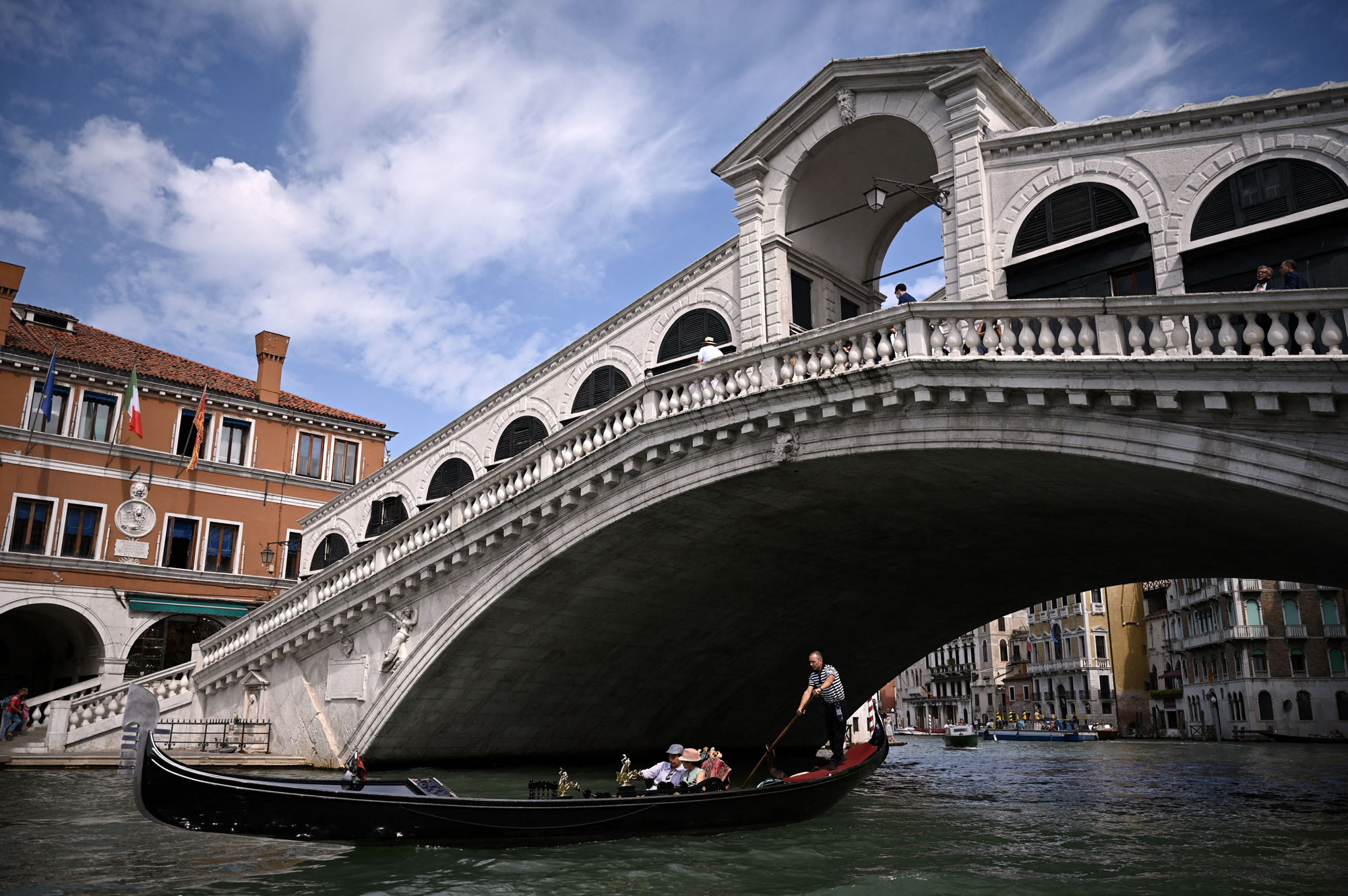 Каналетто мост Риальто в Венеции