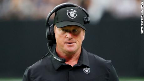 Jon Gruden: EA Sports are &#39;taking steps&#39; to remove former Las Vegas Raiders head coach from Madden NFL 22